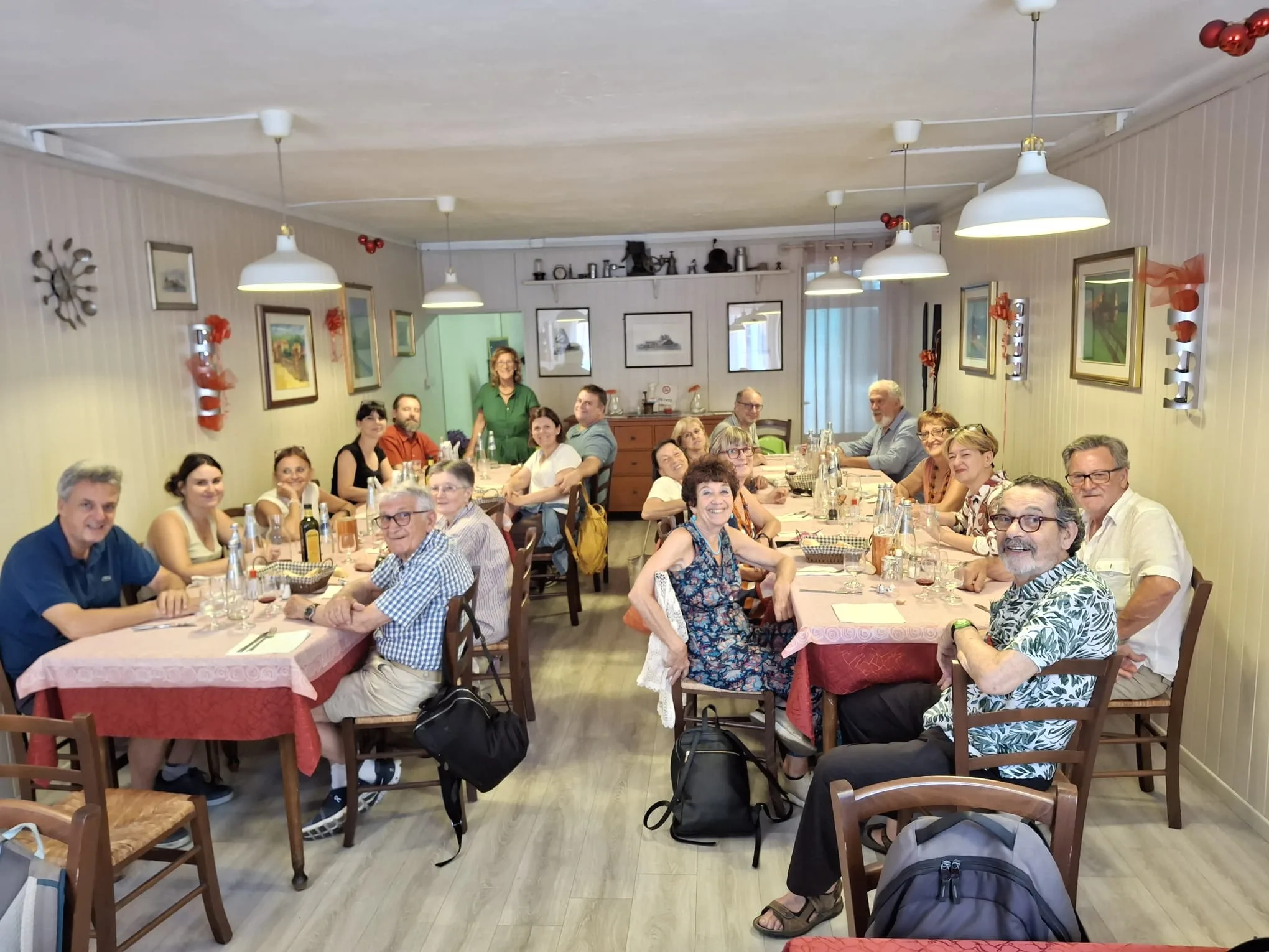 Il gruppo vicentino in visita al M9